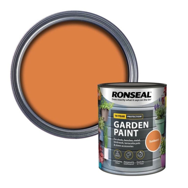 Ronseal Garden Paint 750ml – Sunburst