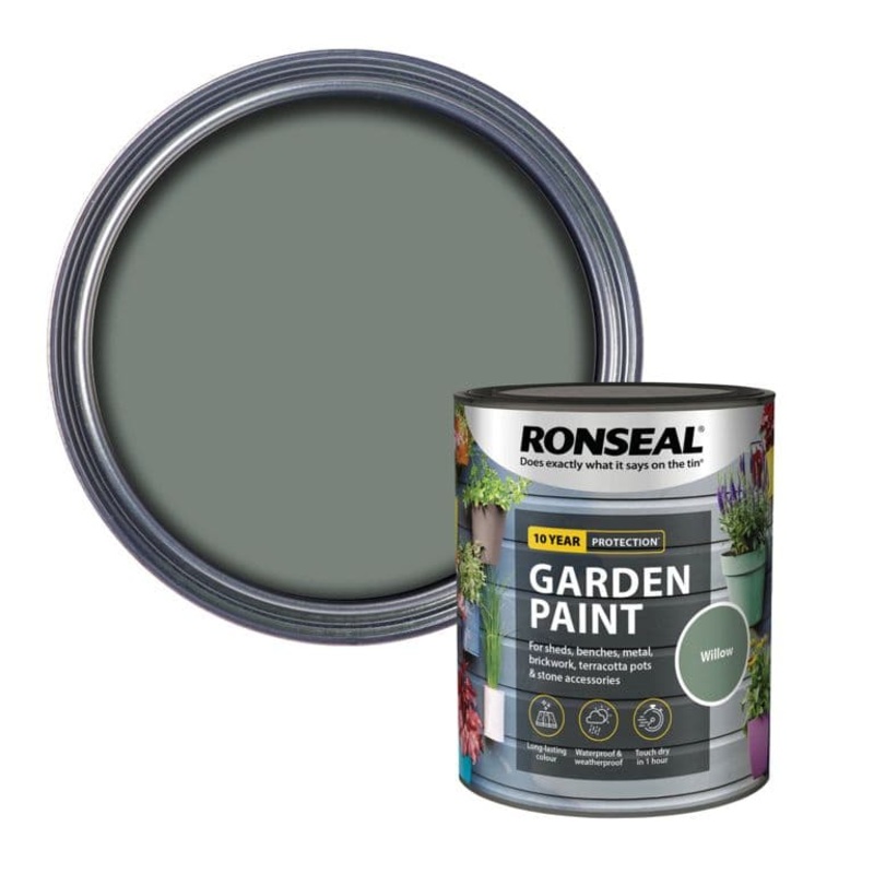 Ronseal Garden Paint 750ml – Willow