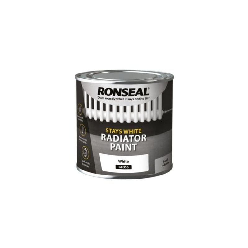 Ronseal One Coat Radiator Paint Gloss – 250ml