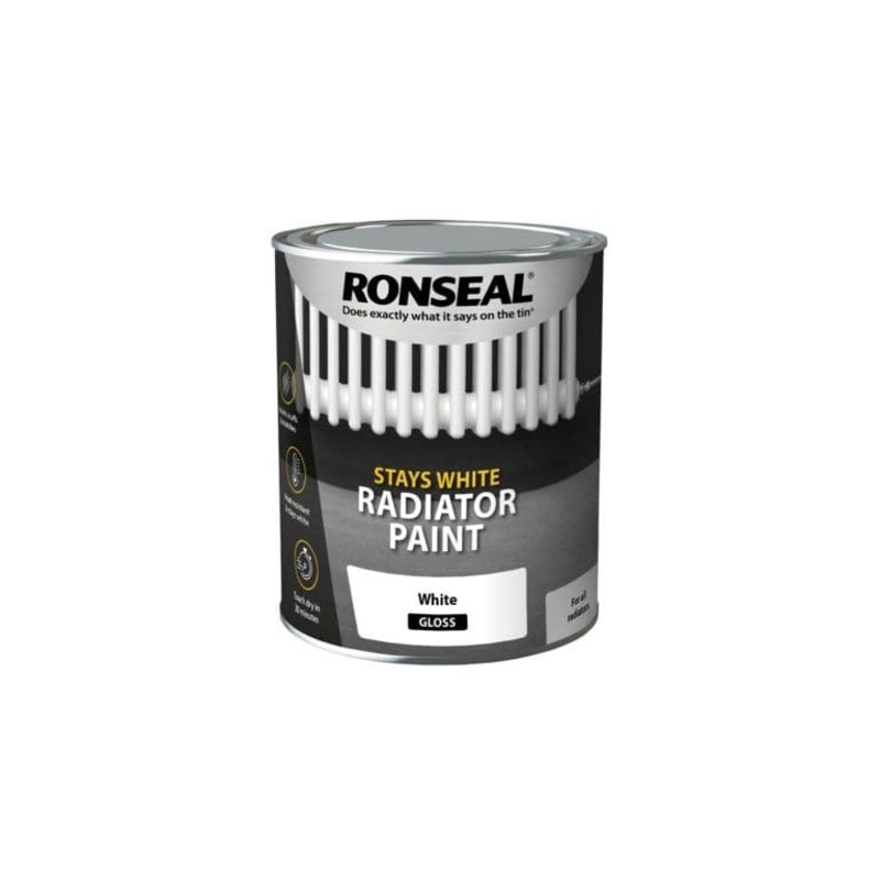 Ronseal One Coat Radiator Paint Gloss – 750ml