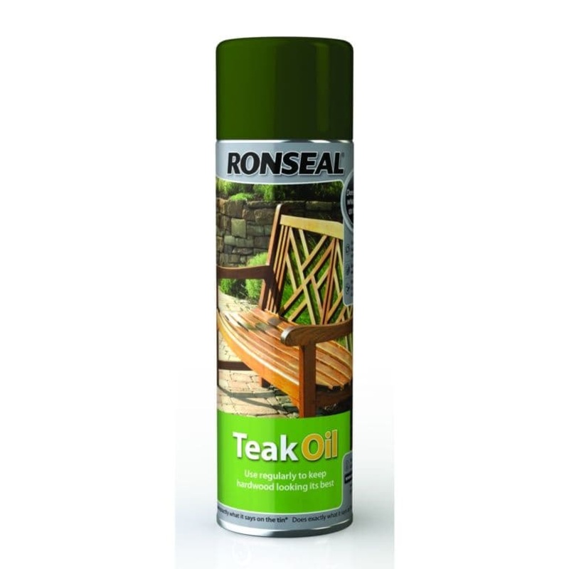 Ronseal Teak Oil Aerosol – 500ml