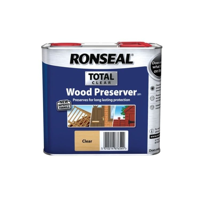 Ronseal Total Wood Preserver 2.5L – Clear