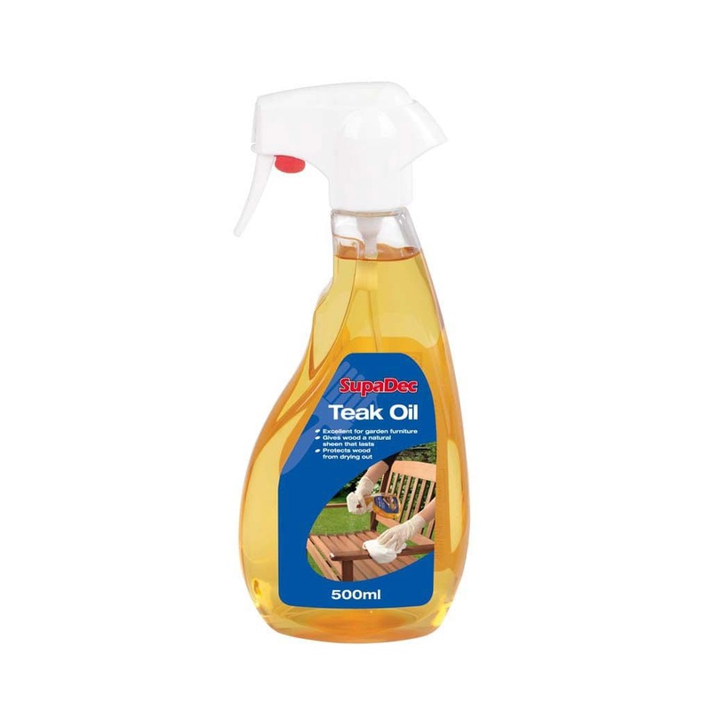 SupaDec Teak Oil – (Trigger) 500ml