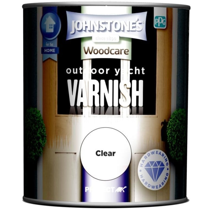Johnstone’s Outdoor Yacht Varnish Gloss 750ml – Clear Gloss