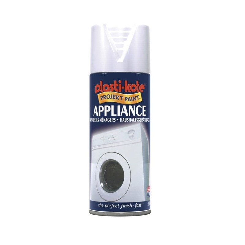 PlastiKote Appliance Spray Paint – 400ml White