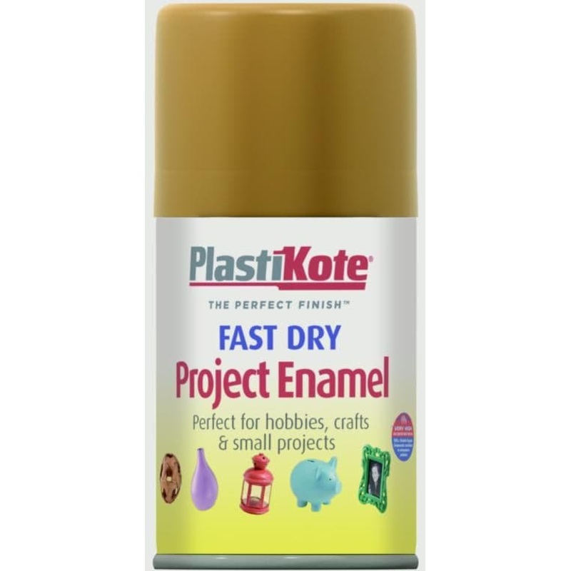 PlastiKote Fast Dry Enamel Aerosol Paint – Copper 100ml