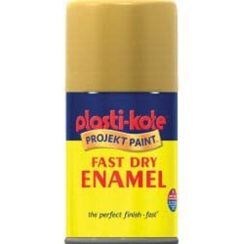 PlastiKote Fast Dry Enamel Aerosol Paint – Creme De La Creme – 100ml