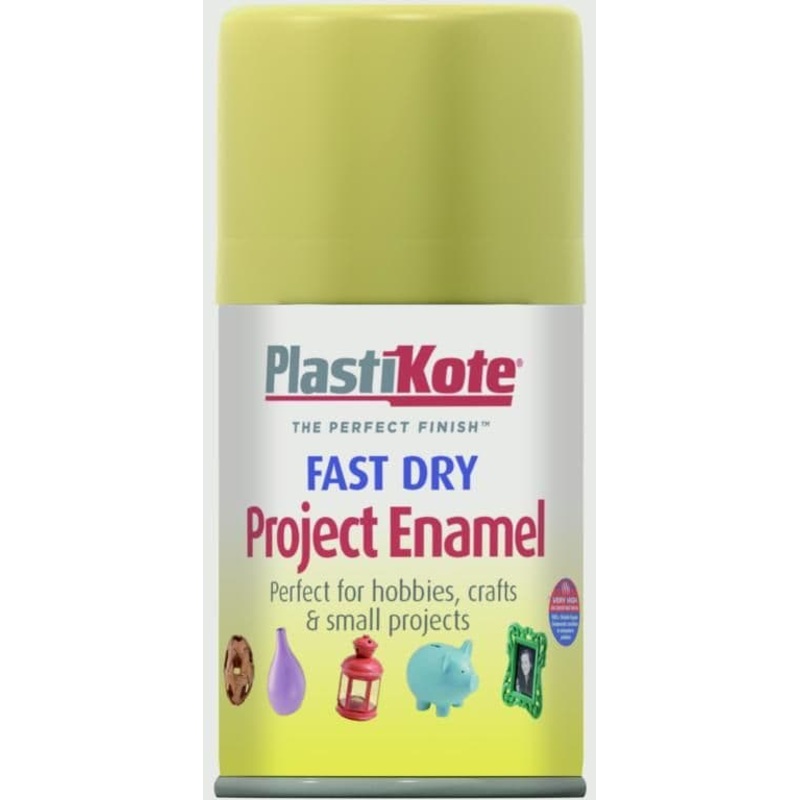 PlastiKote Fast Dry Enamel Aerosol Paint – Gold Leaf – 100ml