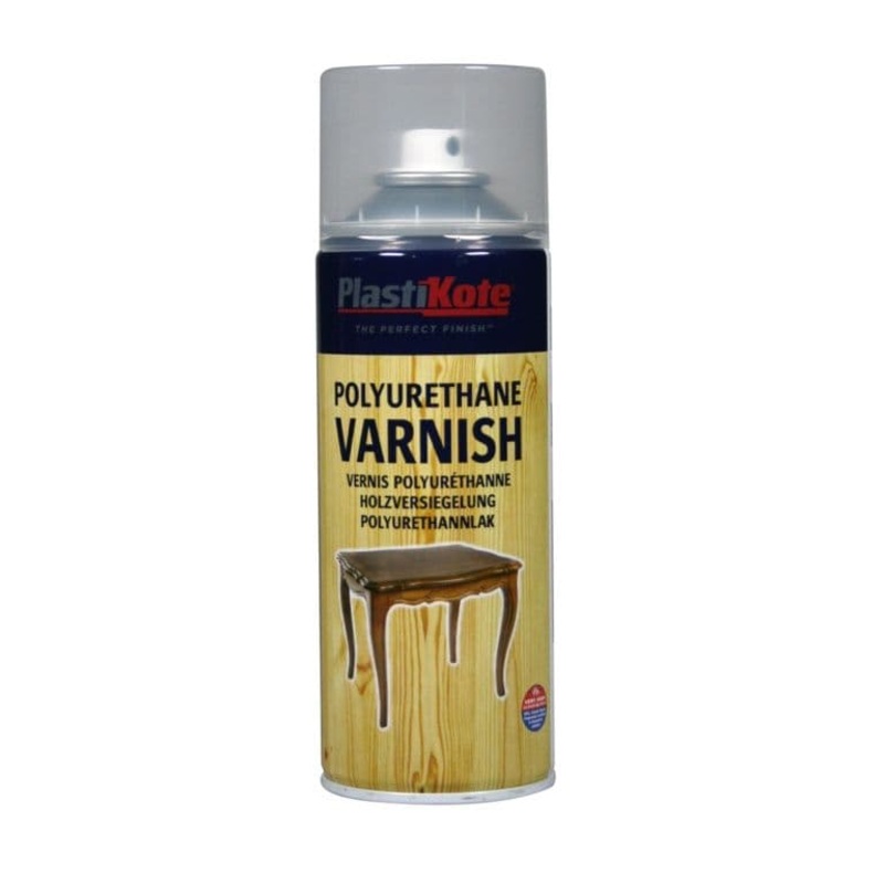 PlastiKote Polyurethane Varnish – 400ml Clear Gloss