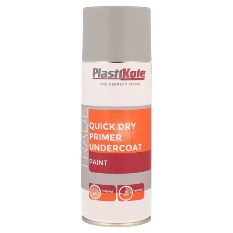 PlastiKote Quick Dry Primer Undercoat 400ml – White