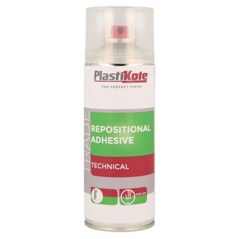 PlastiKote Repositional Adhesive Spray – 400ml