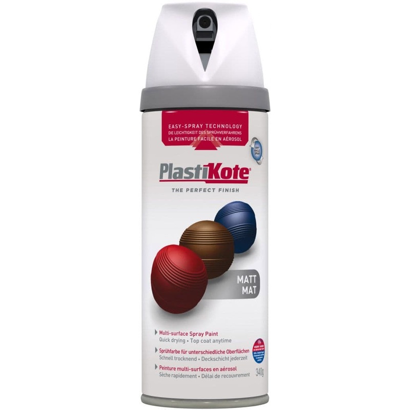 PlastiKote Twist & Spray Paint 400ml – White Matt