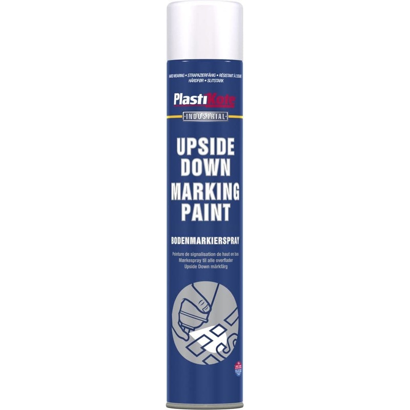 PlastiKote Upside Down Marking Paint – 750ml White