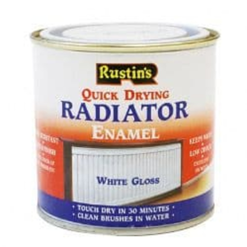 Rustins QD Radiator Enamel Gloss – 250ml