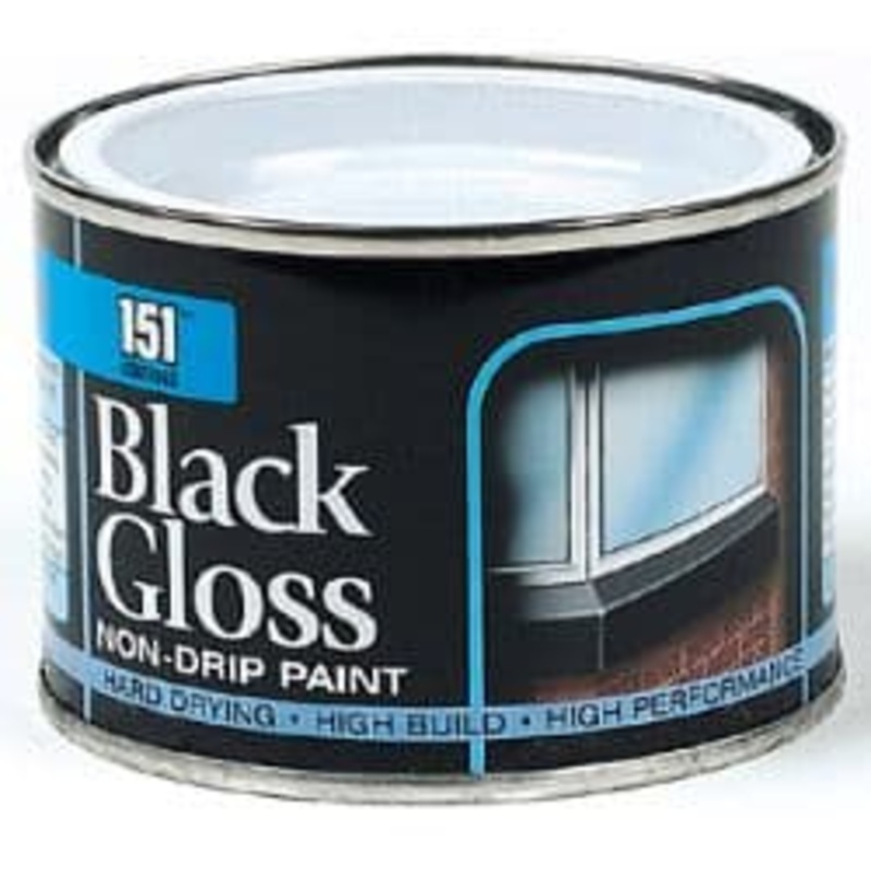 151 Coatings Gloss Non-Drip Paint – Black / 180ml