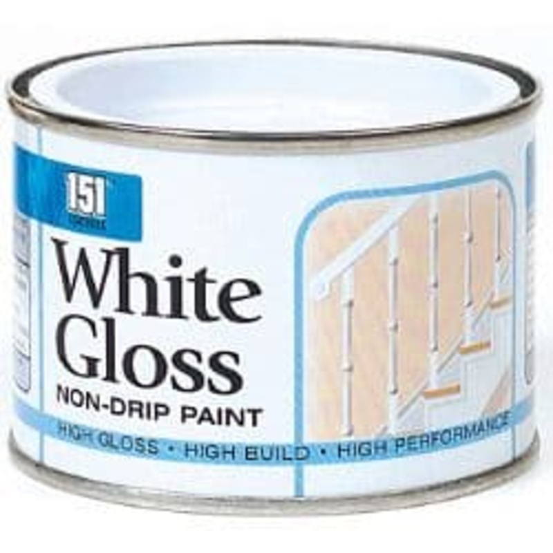 151 Coatings Gloss Non-Drip Paint – White / 180ml