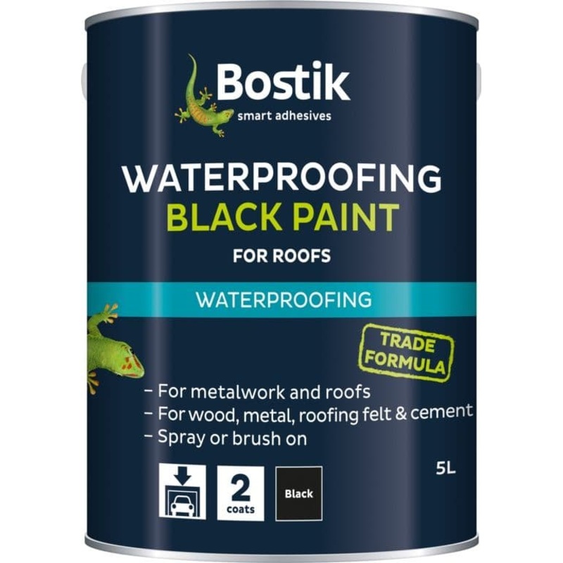 Bostik Bituminous Black Paint – 1L