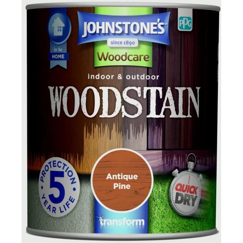 Johnstone’s Indoor & Outdoor Woodstain 750ml – Antique Pine