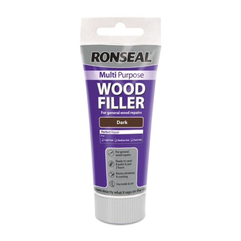 Ronseal Multi Purpose Wood Filler 100g – Dark