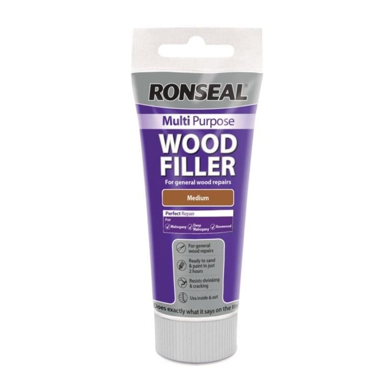 Ronseal Multi Purpose Wood Filler 100g – Medium