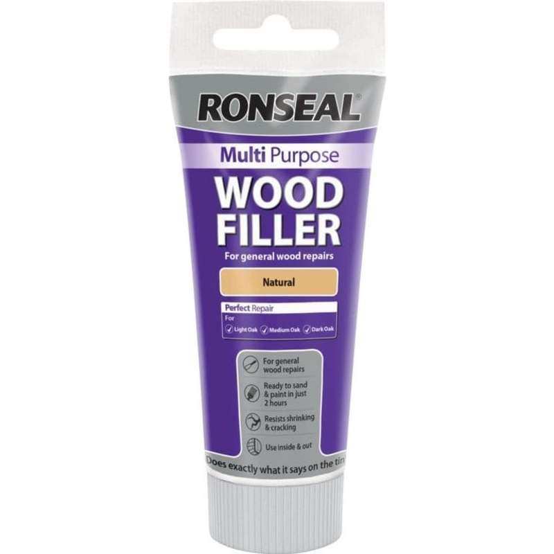 Ronseal Multi Purpose Wood Filler 100g – Natural