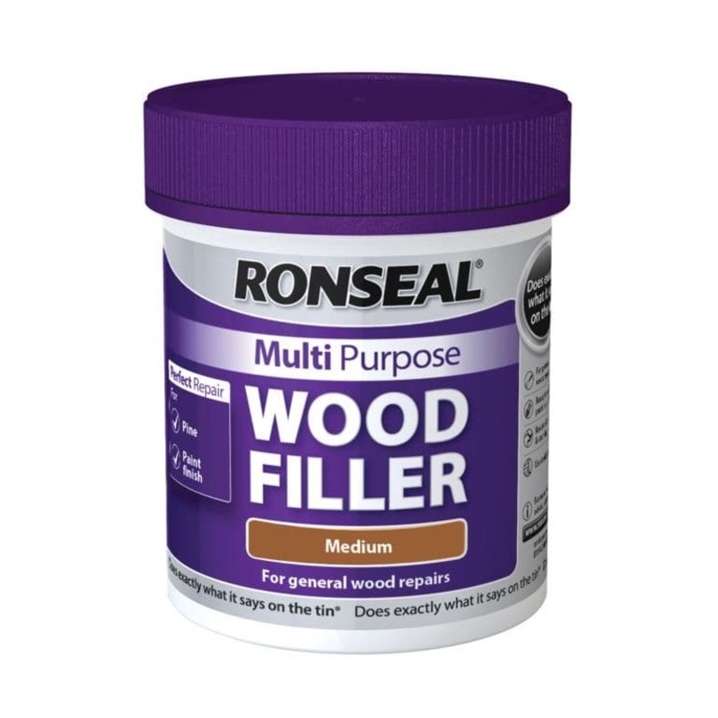 Ronseal Multi Purpose Wood Filler 250g – Medium