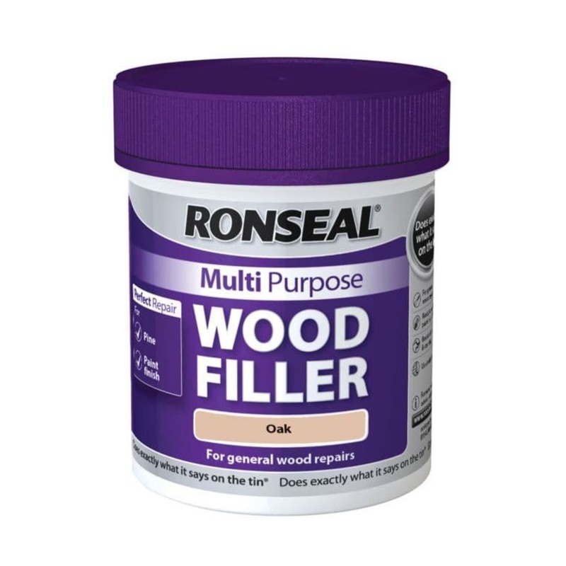 Ronseal Multi Purpose Wood Filler 250g – Oak