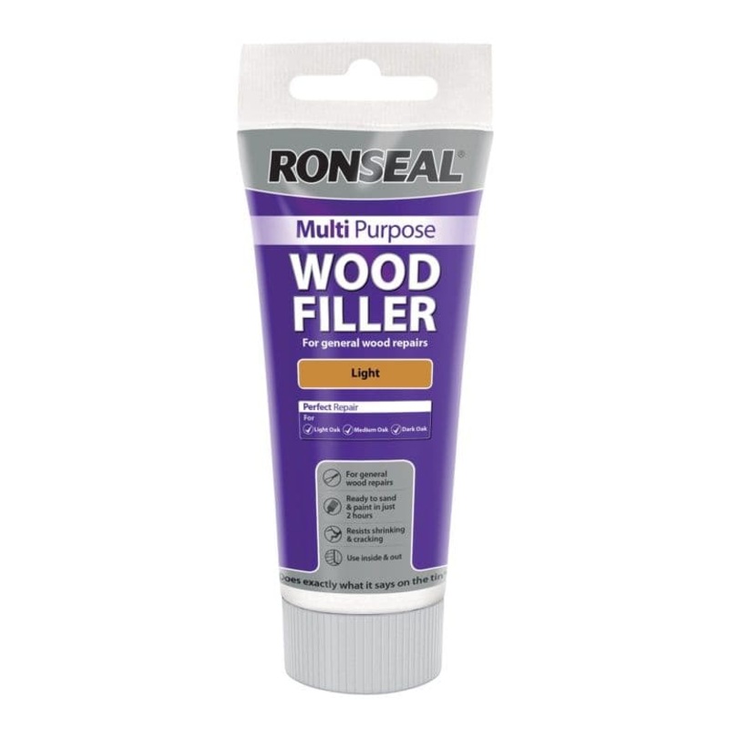 Ronseal Multi Purpose Wood Filler 325g – Light
