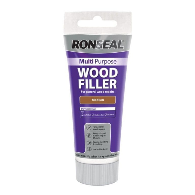 Ronseal Multi Purpose Wood Filler 325g – Medium
