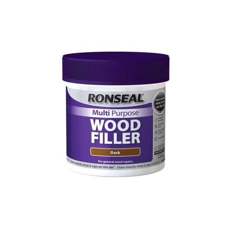 Ronseal Multi Purpose Wood Filler 465g – Dark