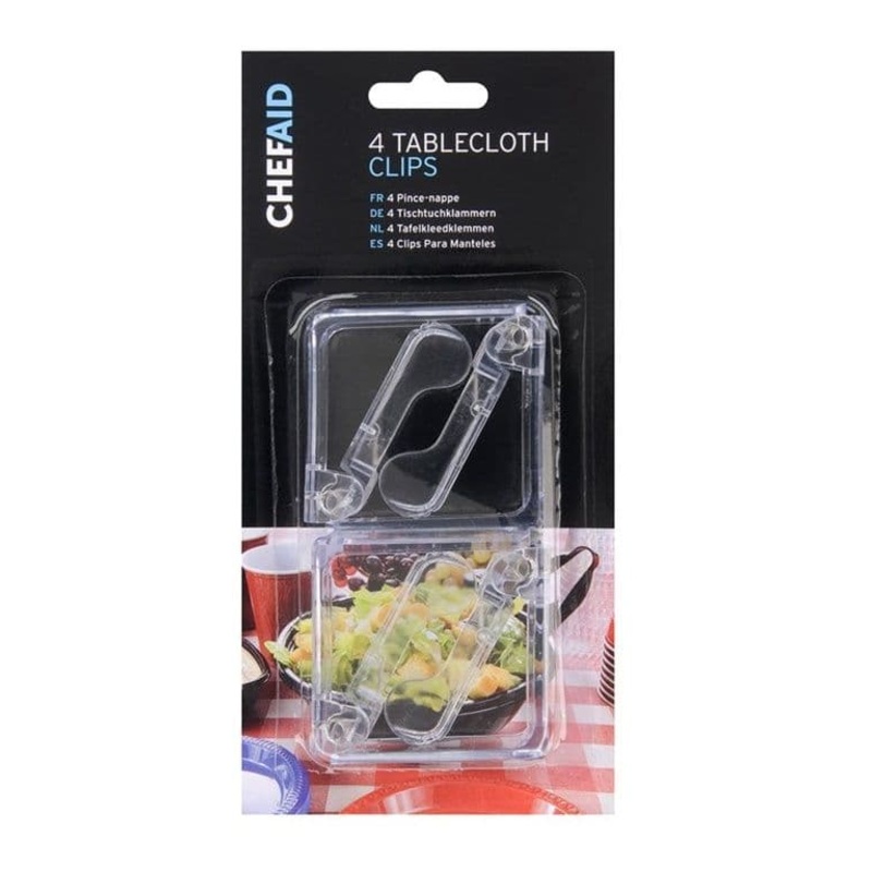 Chef Aid Table Cloth Clips – Pack 4