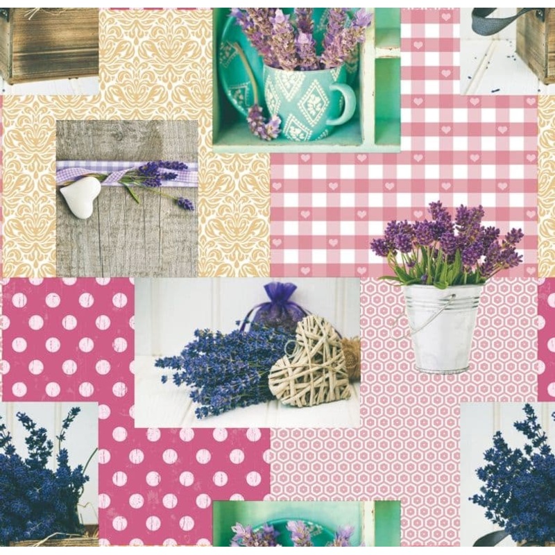 d-c-fix Food Safe Tablecloth – Lavender – 20m Roll x 140cm