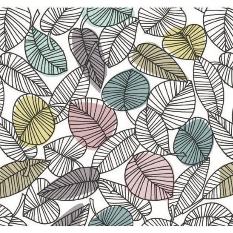d-c-fix Food Safe Tablecloth – Leaves – 20m Roll x 140cm