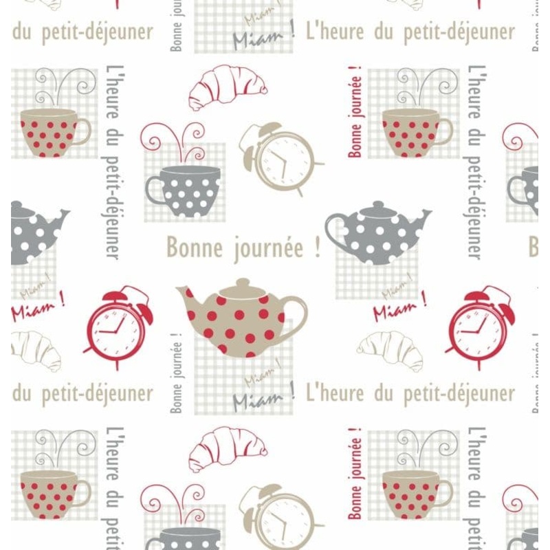 d-c-fix Food Safe Tablecloth – Tea – 20m Roll x 140cm