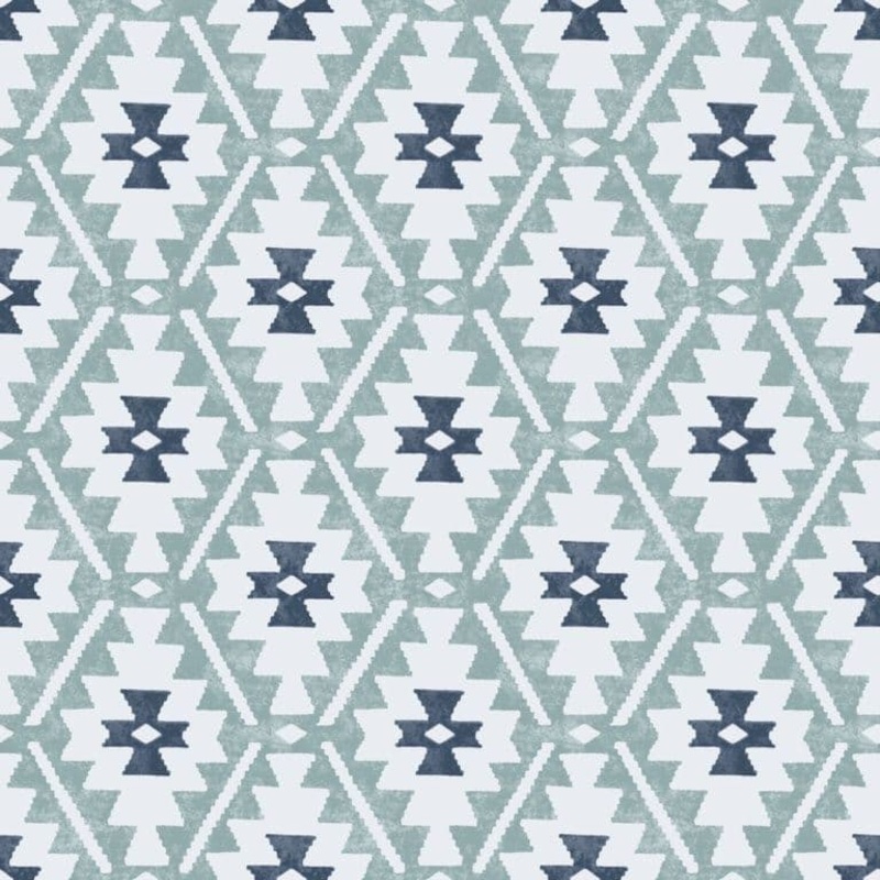 d-c-fix Manhattan Tablecloth – Amilia Blue – 20m Roll x 140cm