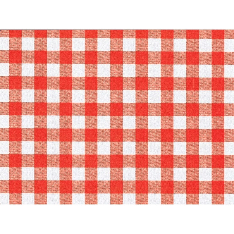 d-c-fix Manhattan Tablecloth – Avanti Red & White – 20m Roll x 140cm