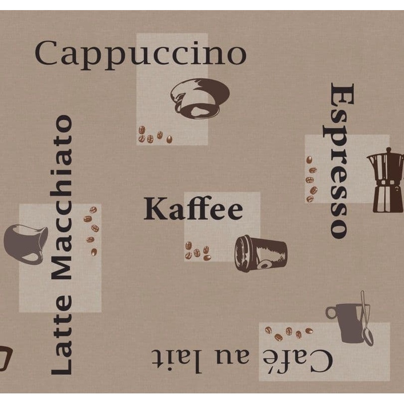 d-c-fix Manhattan Tablecloth – Cappuccino Caramel – 20m Roll x 140cm