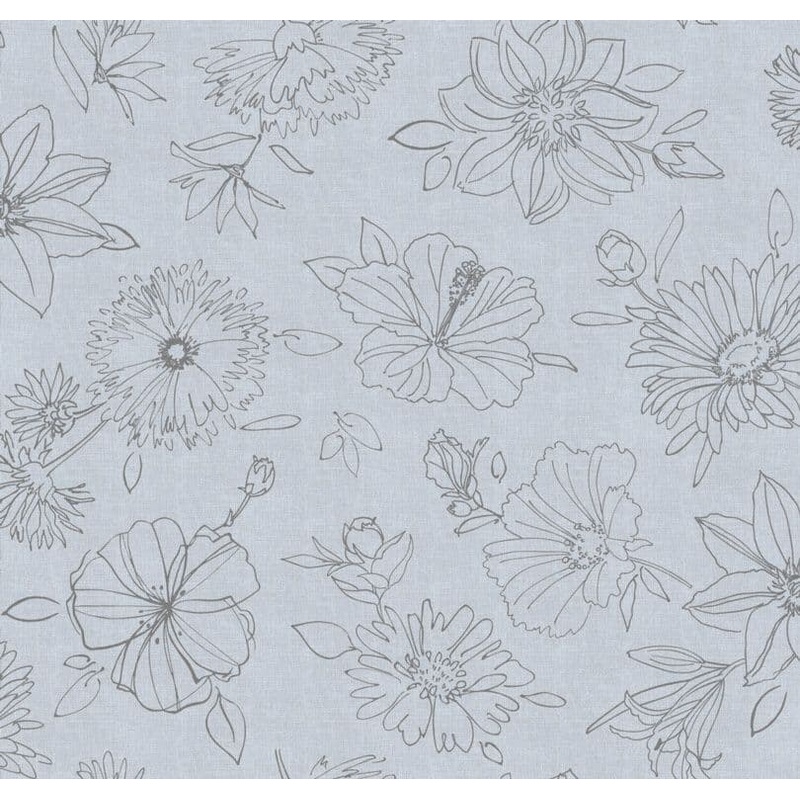 d-c-fix Manhattan Tablecloth – Palmas Grey – 20m Roll x 140cm