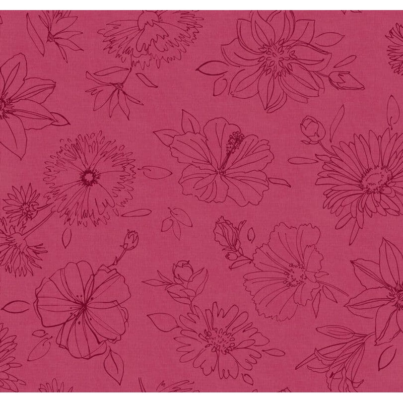 d-c-fix Manhattan Tablecloth – Palmas Pink – 20m Roll x 140cm