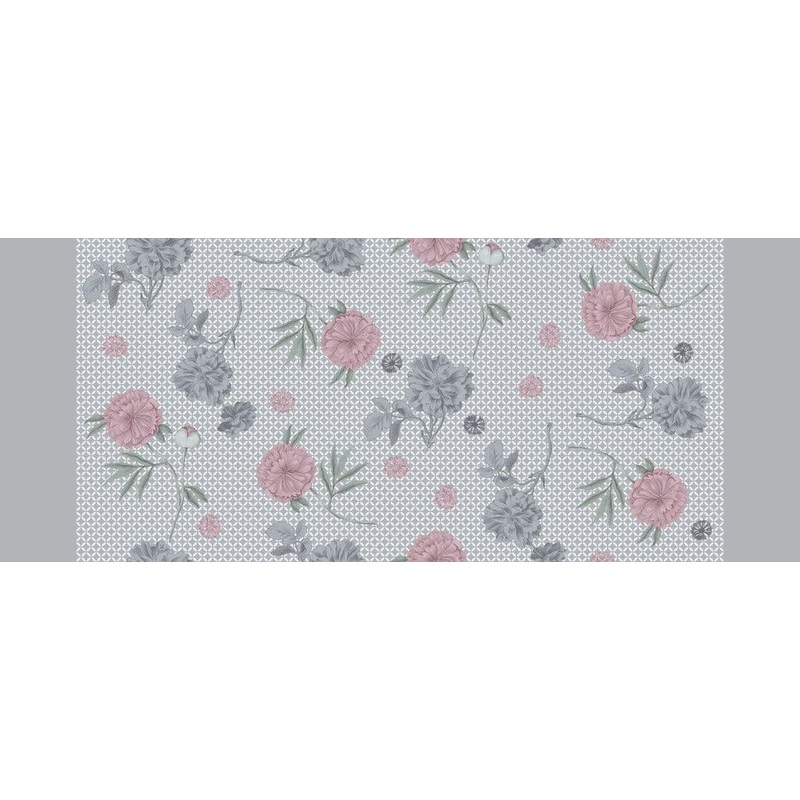d-c-fix Manhattan Tablecloth – Peoni Blue – 20m Roll x 140cm