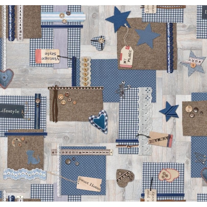 d-c-fix Manhattan Tablecloth – Pippa – 20m Roll x 140cm