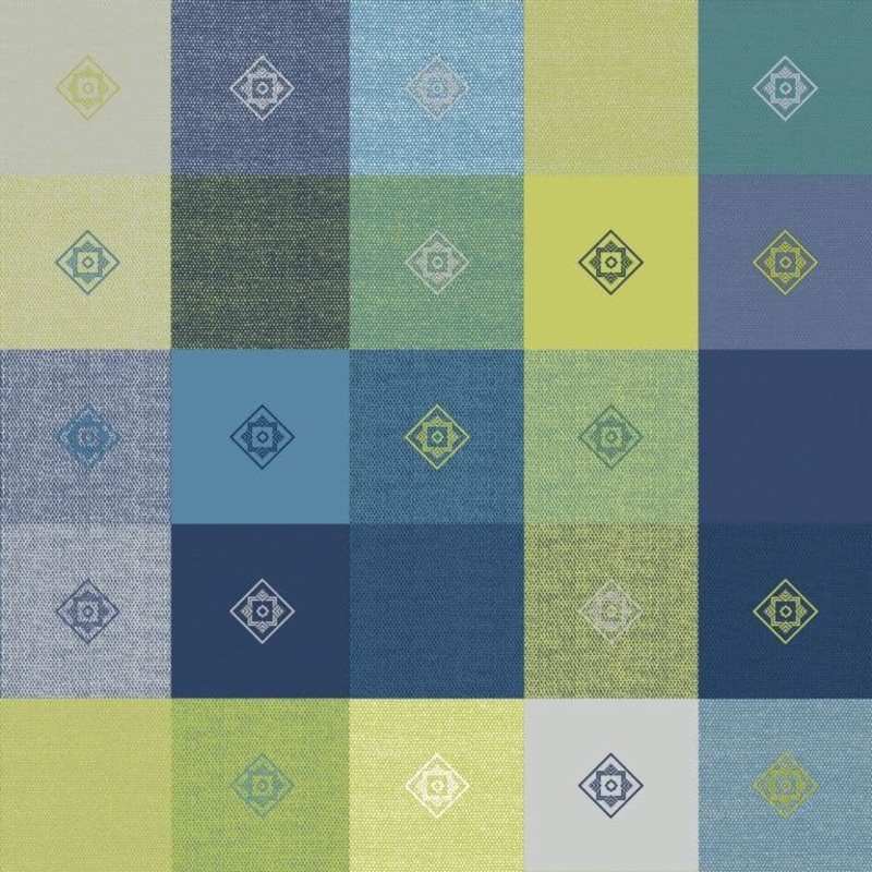 d-c-fix Manhattan Tablecloth – Victor Blue – 20m Roll x 140cm