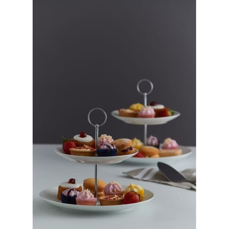 Price & Kensington Simplicity Cake Stand – 2 Tier