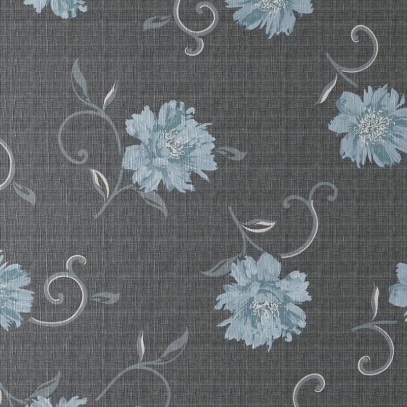 d-c-fix Monte Carlo Tablecloth – Viviane Anthracite – 20m Roll x 140cm