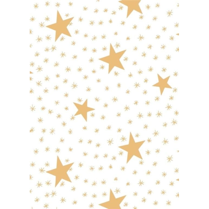 d-c-fix Paradiso Gold Stars Christmas Tablecloth – 140cm x 30m