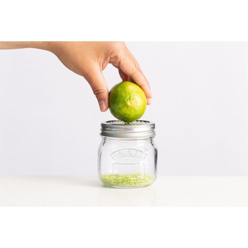 Kilner Storage Jar & Fine Grater Lid – 0.25L