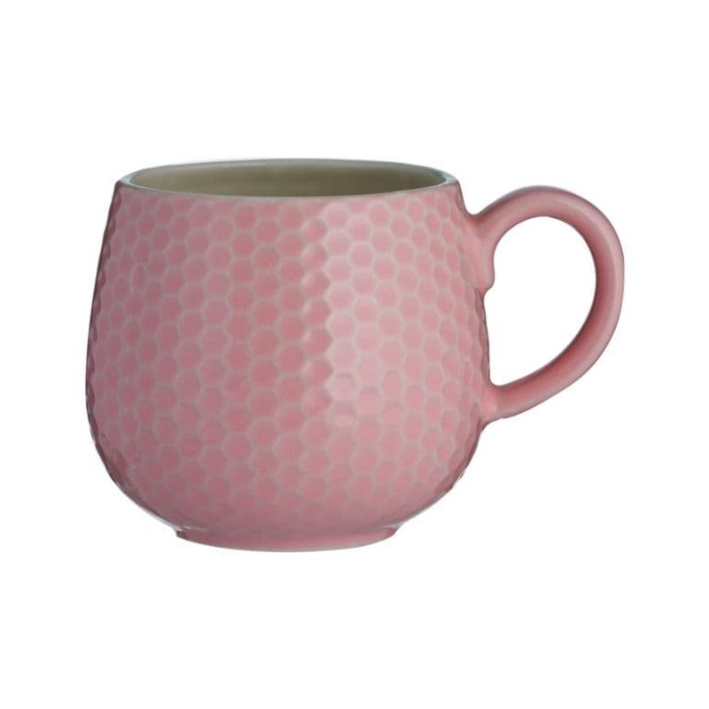Mason Cash Embossed Honeycomb Mug – Pink
