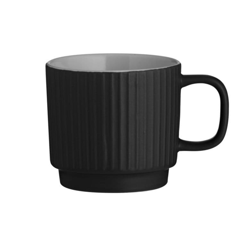 Mason Cole Embossed Line Mug – Grey