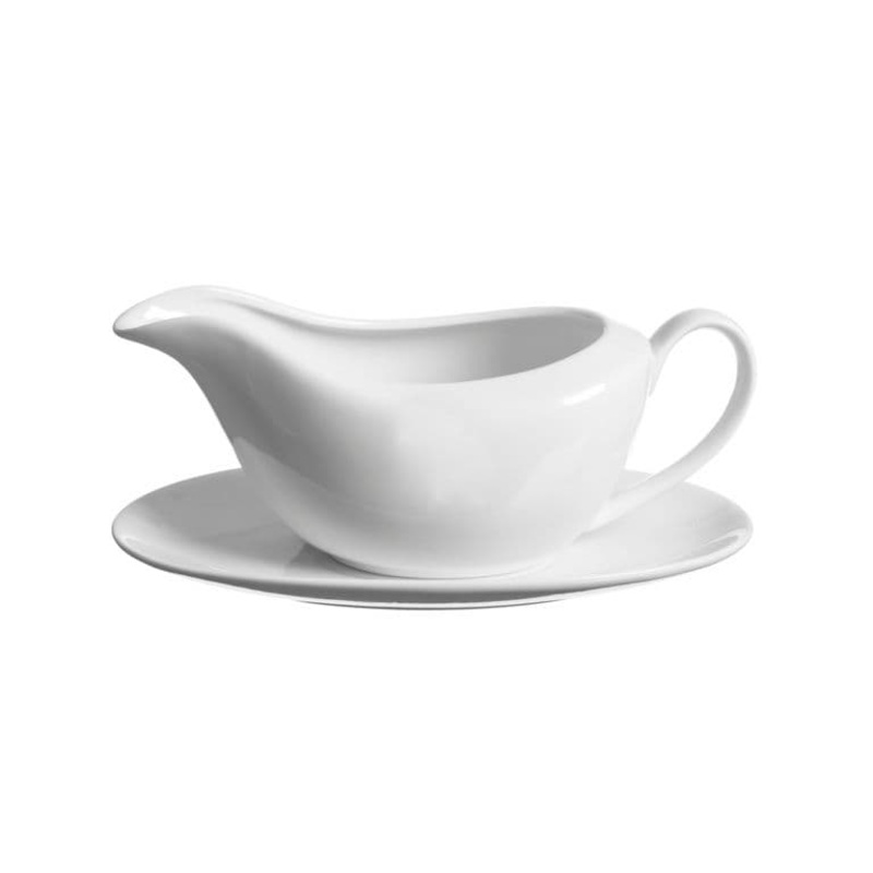 Price & Kensington Simplicity Gravy Boat & Saucer – Gravy Boat & Saucer