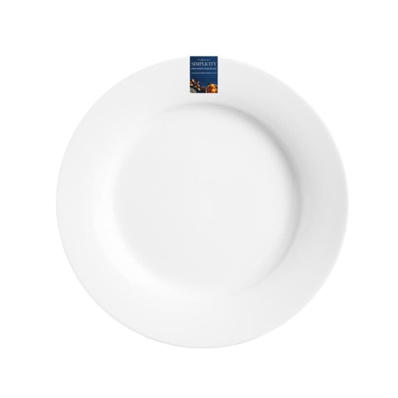 Price & Kensington Simplicity Rim Dinner Plate – 27cm